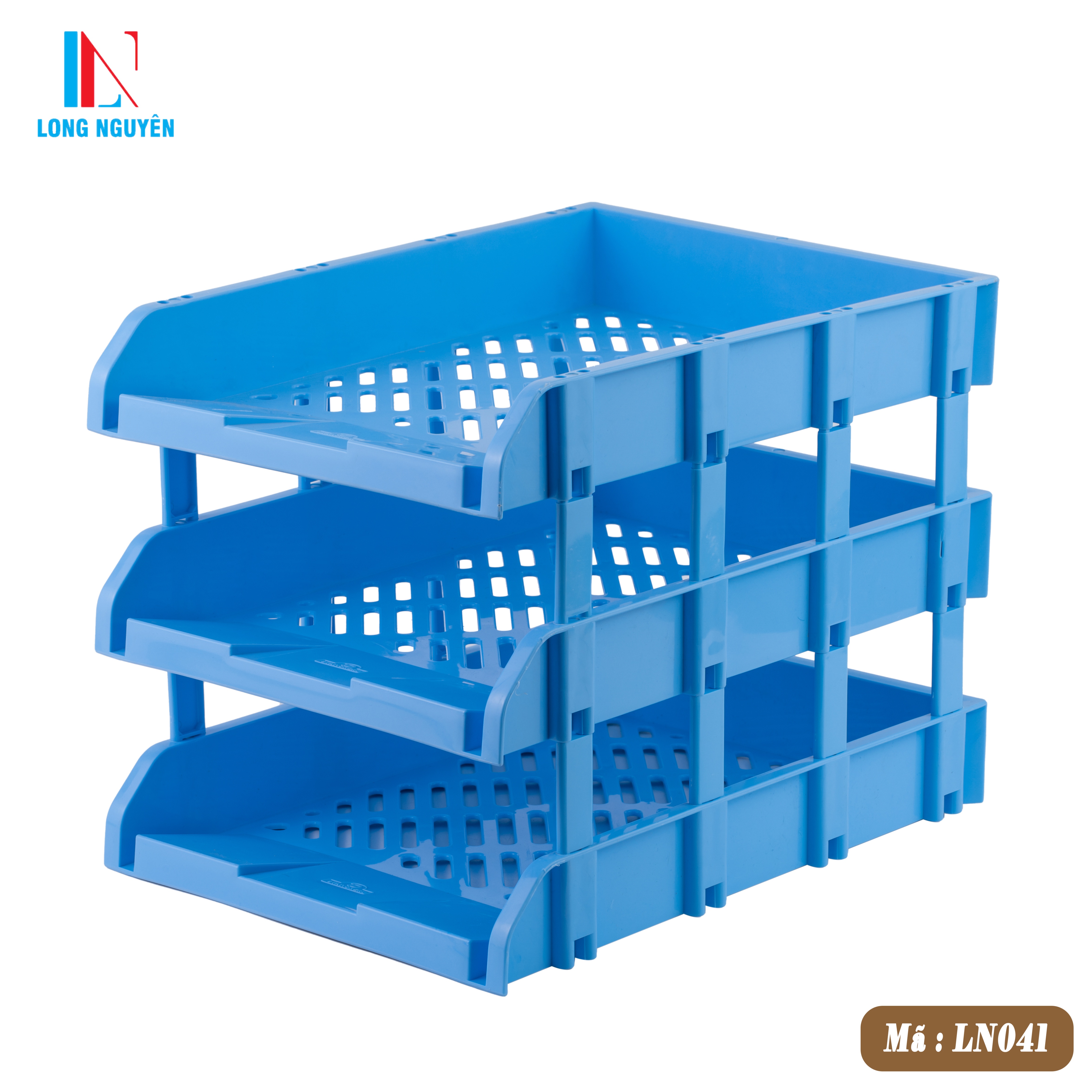 Khay đựng tài liệu nhựa 03 tầng - LN041