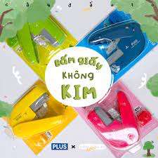 Bấm Giấy Đa Năng Không Dùng Ghim Plus Nhật Bản