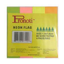 Giấy phân trang 4 màu giấy Pronoti