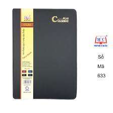 Sổ bìa da mềm A4 240 trang Minh Châu cao cấp