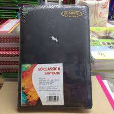 Sổ da Classic C8-240 trang (KT 175x250mm)