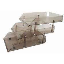 Khay mica 3 tầng HR ,Khay đựng tài liệu Mica