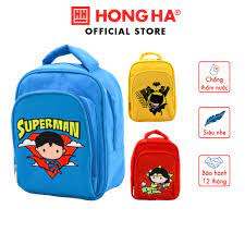 Balo mầm non hoạt hình DC Hồng Hà chống thấm nước - 3713