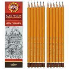 Bút chì Tiệp - Chì phác thảo CHÍNH HÃNG KOH-I-NOOR 1500 - HB-8B - 12 chiếc/hộp120
