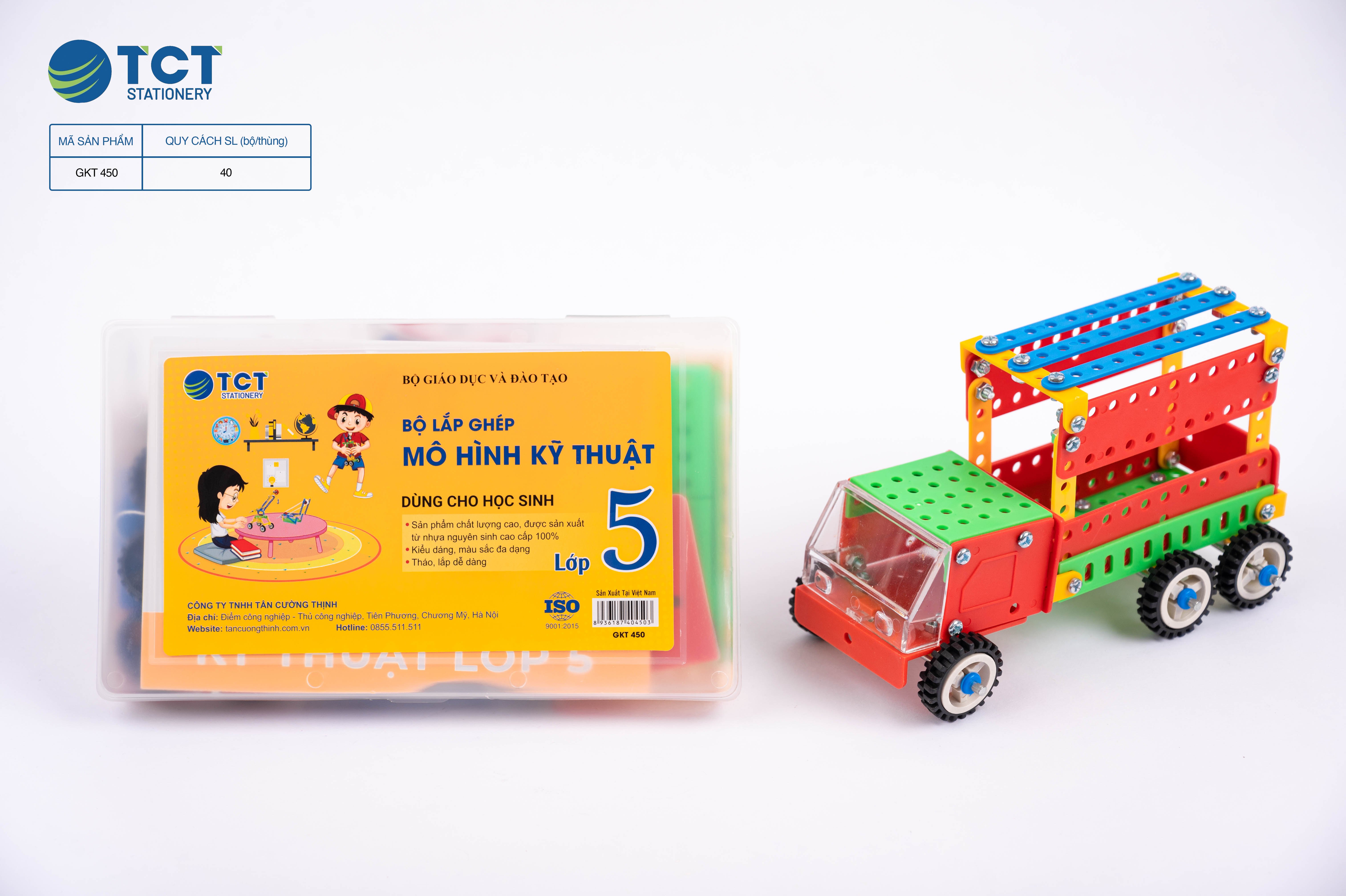 Bộ lắp ghép mô hình kỹ thuật lớp 5