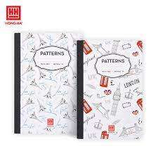 Sổ kẻ ngang Hồng Hà 360 trang A4 Patterns (4533)