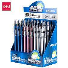 Bút chì kim 0.7mm Deli có đầu tẩy - E6493