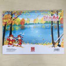 Vở vẽ lò xo A4 20 tờ Hồng Hà
