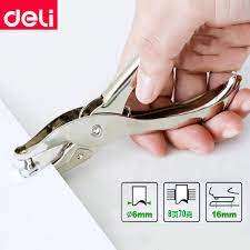 Kìm bấm lỗ Deli