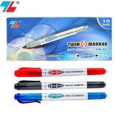 BÚT LÔNG DẦU 2 ĐẦU PM04 Thiên Long