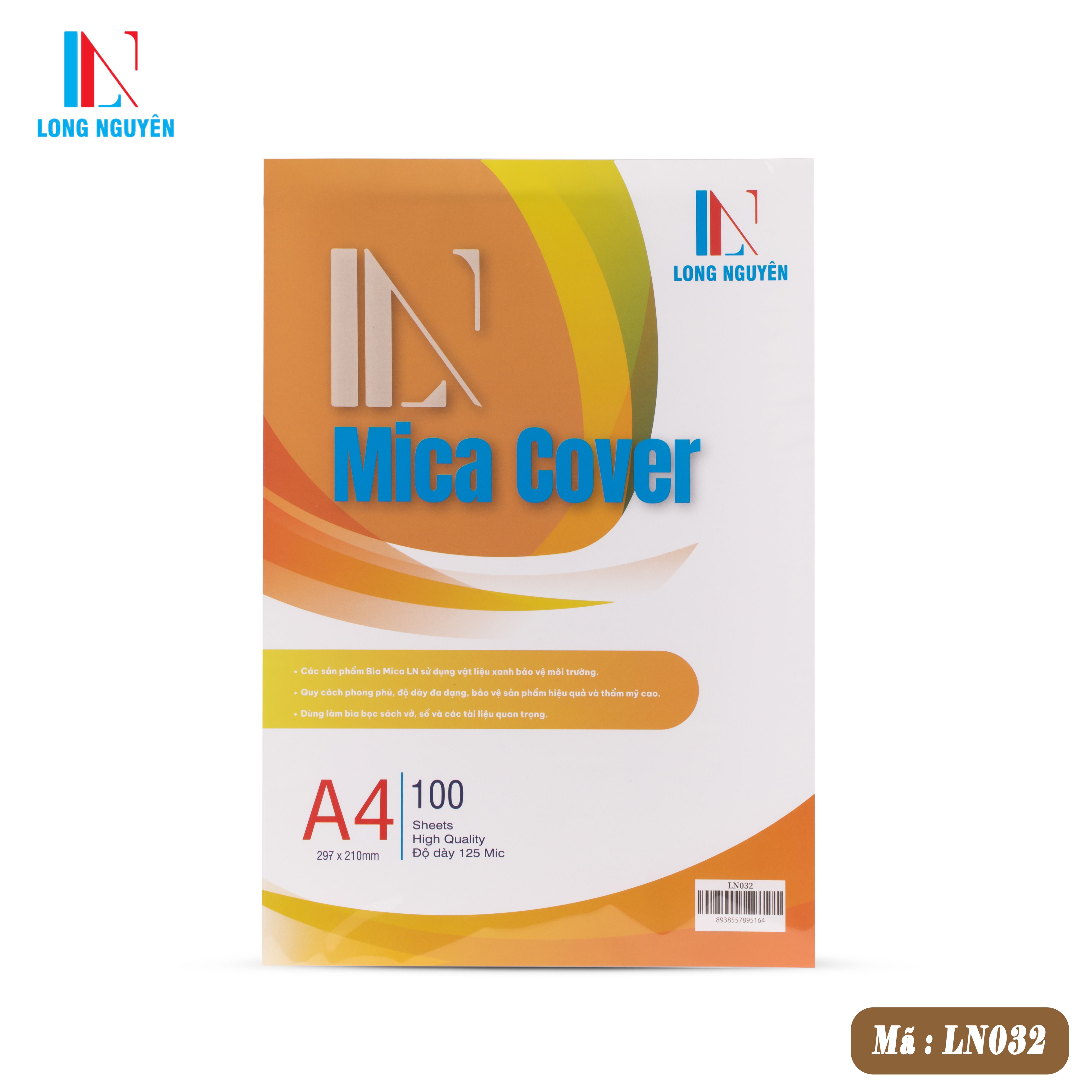 Bìa mica Long Nguyên A4 loại trung